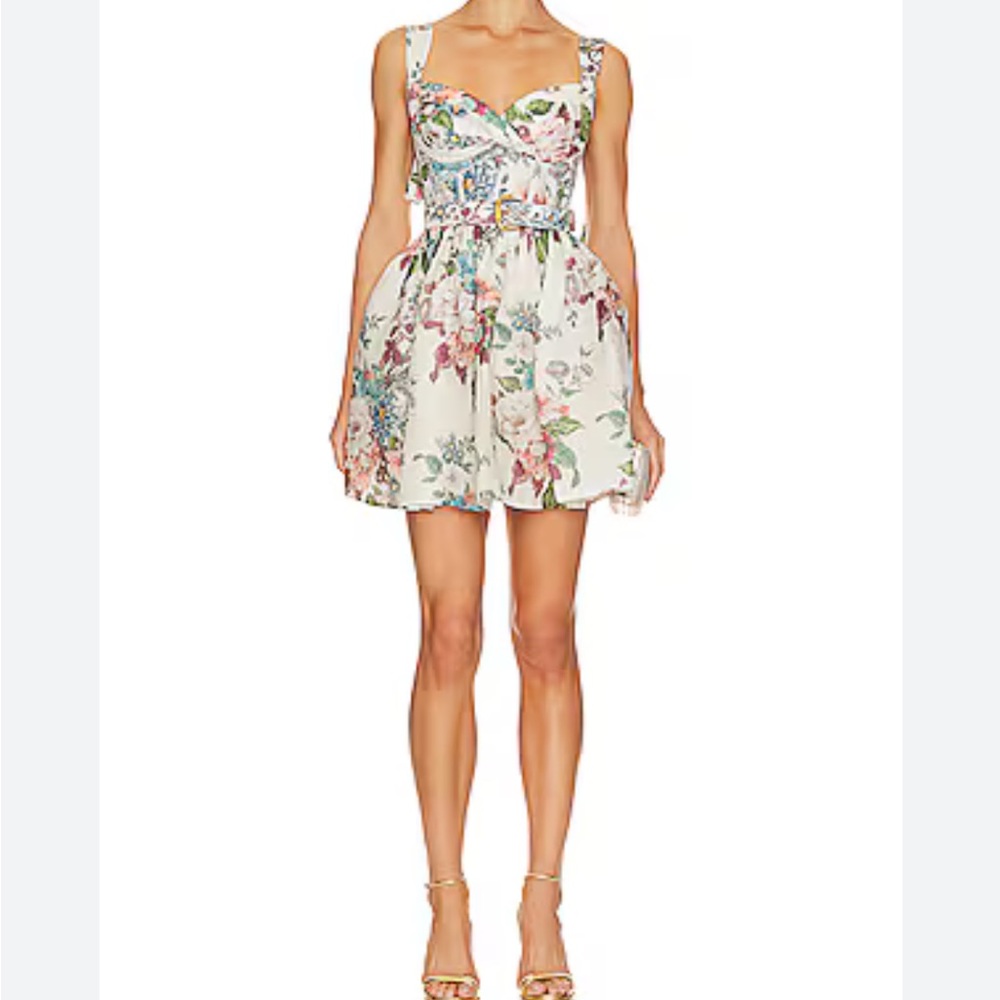 Zimmermann Floral Mini Dress